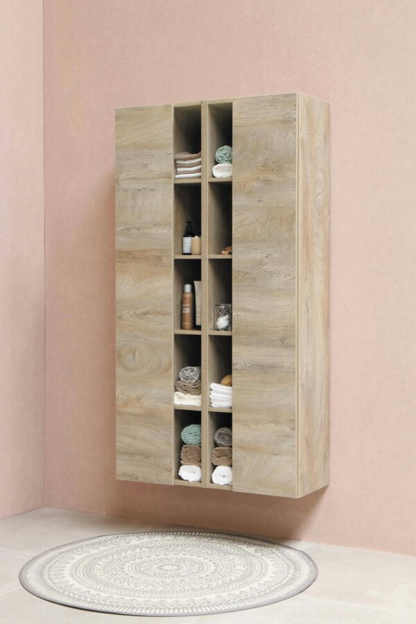 Koto 2-Drawer Filing Credenza - Walnut