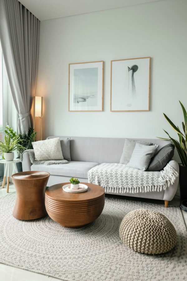Lena Upholstered Storage Bench - Ivory Bouclé