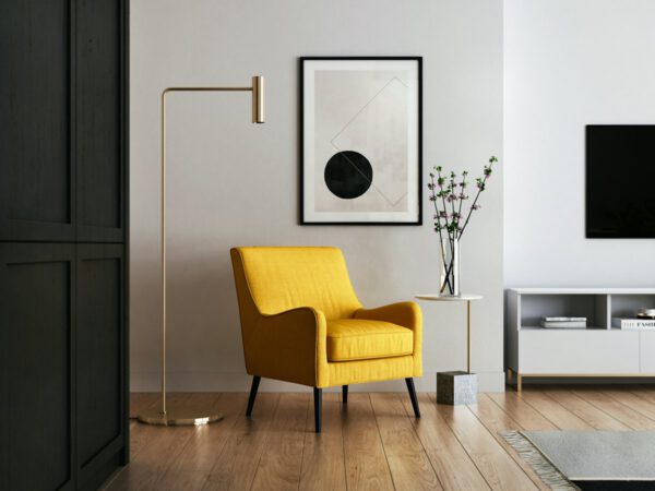 Lena Velvet Accent Lounge Chair