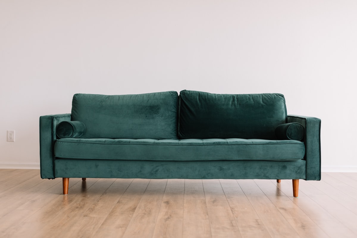 Oslo Mid-Century 3-Seater Sofa - Ivory Cream